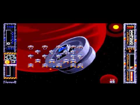 Lukozer Retro Game Review 183 - Super Space Invaders - Commodore Amiga