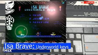 MSX -=Isa Brave: Underworld keys=-