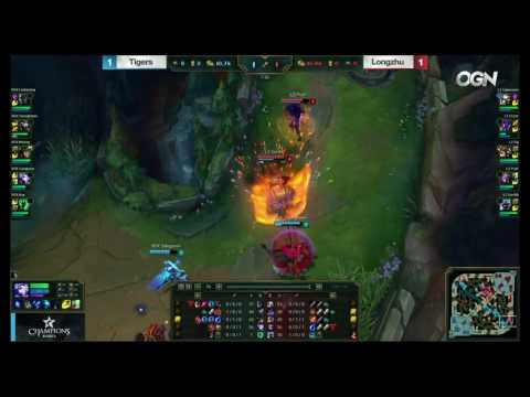 League Of Legends — ROX Tigers vs Longzhu Gaming  LCK Spring Split 2017 Game 3