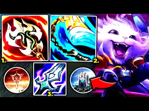 GNAR TOP AOE BUILD IS THE FUTURE & THIS VIDEO PROVES IT (STRONG) - S13 Gnar TOP Gameplay Guide