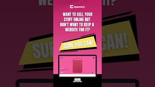 How to sell online easily through website?