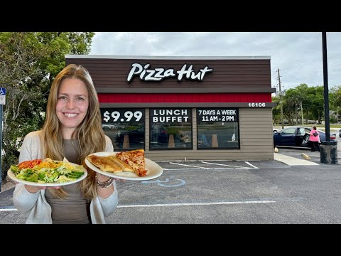 Pizza Hut Still has a Lunch Buffet and it’s Cheap!