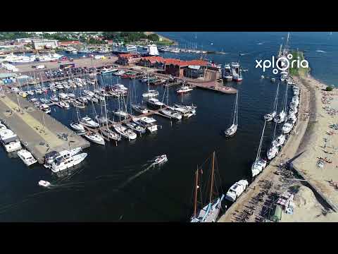 Gemeente Haven Urk, Netherlands 2019.07 aerial video