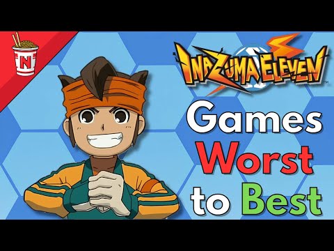 Ranking Every INAZUMA ELEVEN Game