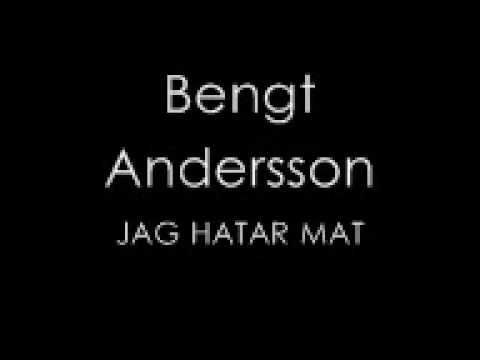 Jag Hatar Mat - Bengt Andersson