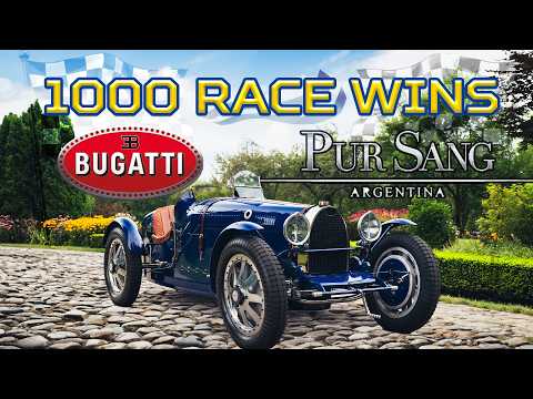 Video: 1927 Pur Sang Bugatti Type 35