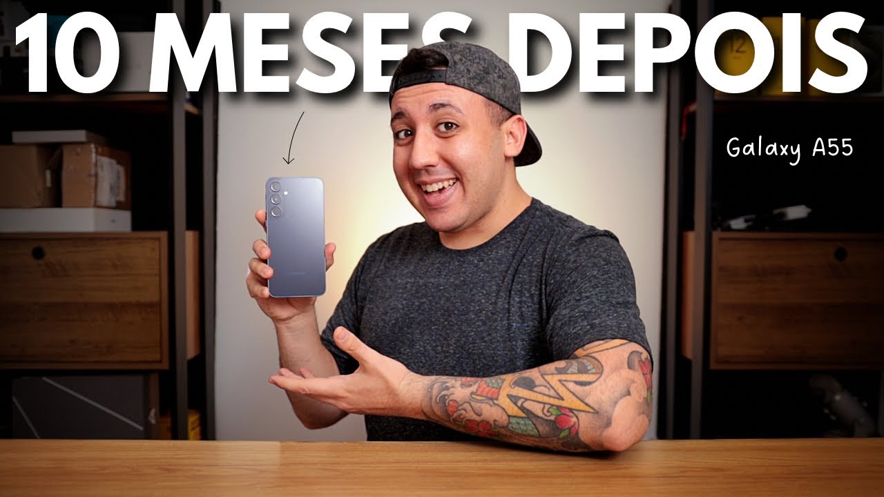 🚨 GALAXY A55 em 2025: Papo sincero após 10 meses de uso