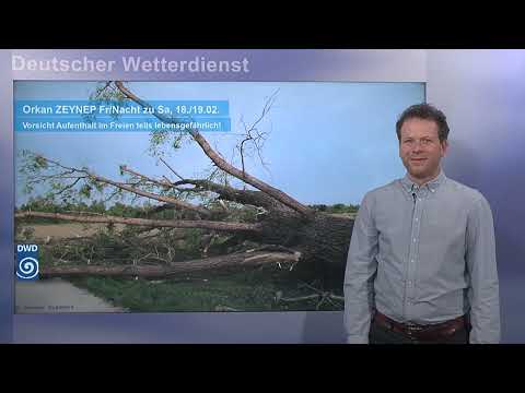 18.02.2022 Unwetterinformation - Deutscher Wetterdienst (DWD)