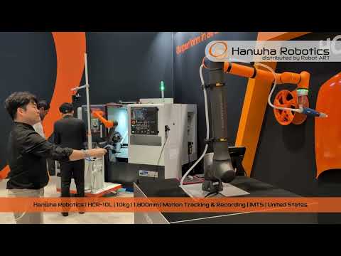 Hanwha Robotics | HCR-10L | Motion Tracking & Recording | IMTS | United States