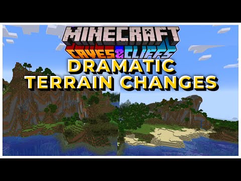 Dramatic New Shattered Terrain Changes | Minecraft Caves & Cliffs Update