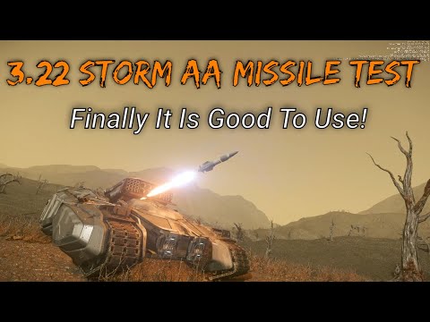 Finally The Storm AA Is GOOD TO USE | Storm AA Missiles Testing 3.22 | Star Citizen Science & Fun 4K