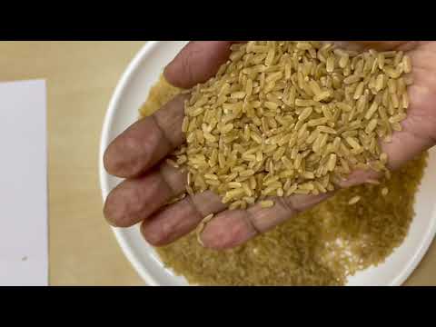 Mota parboiled unpolished (brown) rice, 50 kg, pp bag