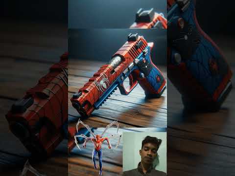 All super heros but guns (part 1) 😲💥 #avengers #marvel #spiderman #ironman #dc