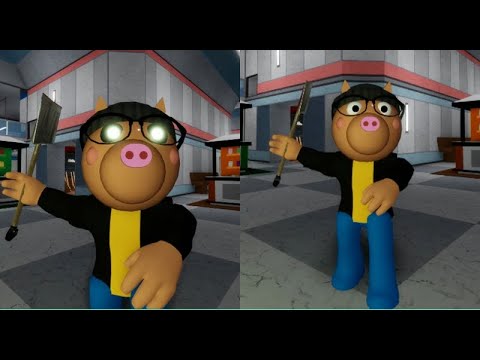 New Pony in Jacket vs Infected Pony in Jacket Jumpscare Roblox Piggy