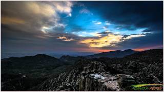 preview picture of video 'Windy Point Vista Sunset Time-Lapse'
