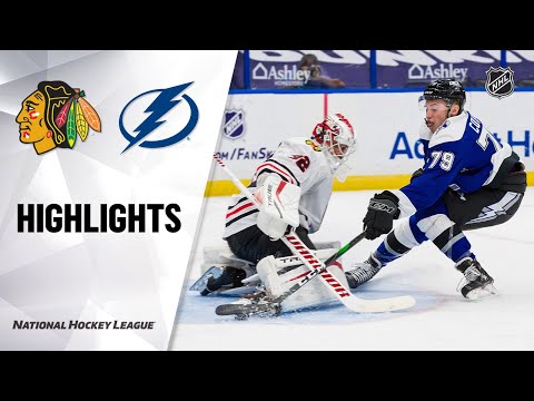 Blackhawks @ Lightning 3/18/21 | NHL Highlights