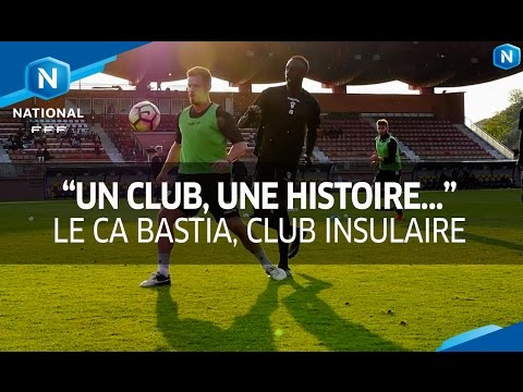 Le CA Bastia, club insulaire