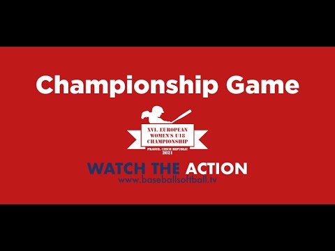 U18 WECh 2021 - Championship Game - Czech Republic VS Italy highlights