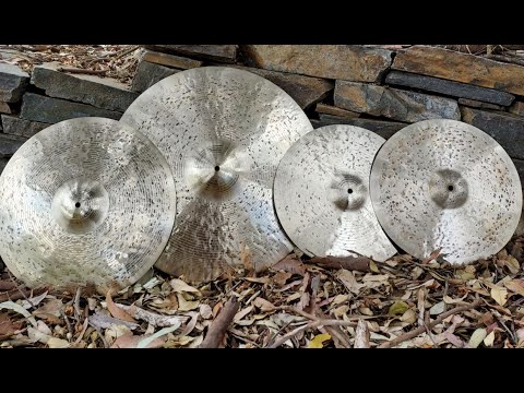21, 17 & 14 Hats, Maculate Set - Handcrafted cymbals by Craig Lauritsen