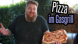 Pizza im Gasgrill mit Pizzastein und Trick! BBQ & Grillen für jedermann