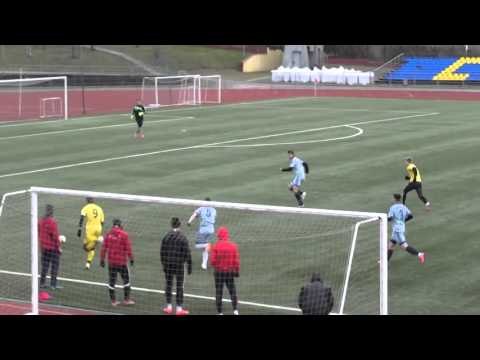 Красивый гол потенциального новичка ФК "Рига" Алексея Киселева