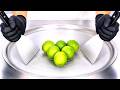 Lime Ice Cream Rolls ASMR