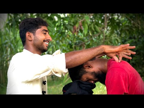 HEAD, BACK & SHOULDER MASSAGE | Ultimate Relaxation & Stress Relief ASMR 💆‍♂️✨ [ASMR UBAID]