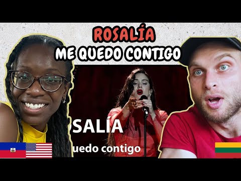 REACTION TO Rosalía - Me quedo contigo (Live at GOYA 2019) | FIRST TIME HEARING