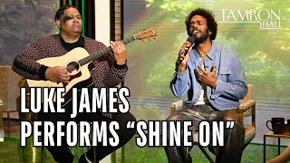 Luke James Performs 