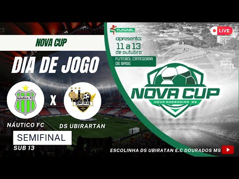 (SUB13) Nautico FC VS DS Ubiratan. Nova Cup.