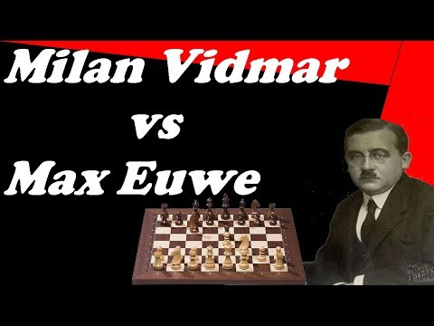 (SLO) Milan Vidmar proti Maxu Euweu  (1929)