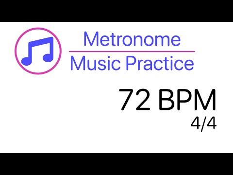 Metronome 72 BPM 4/4