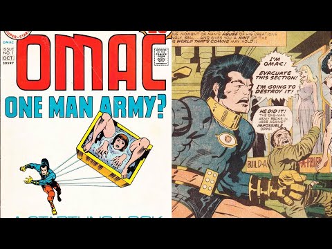 Omac Issue 1 by Jack Kirby Resonates Powerfully in a 2021 World!