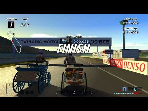 The SLOWEST car race in History! - 1-Lap Magic - Gran Turismo 4