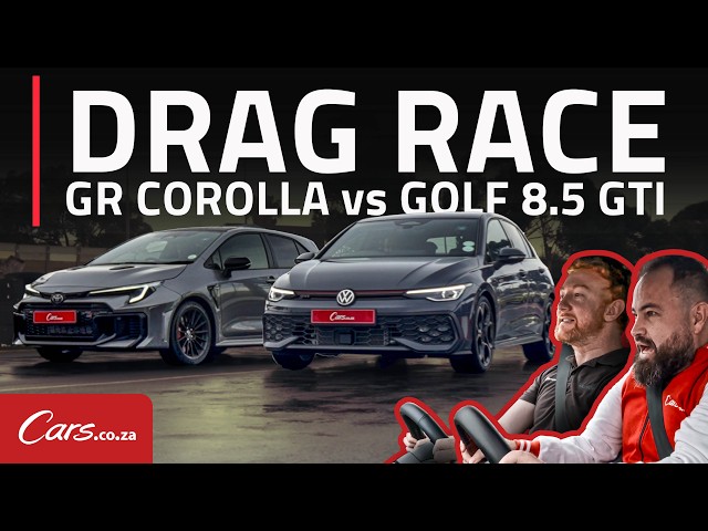 VW Golf GTI (2026) vs Toyota GR Corolla (2026) Drag & Rolling Race