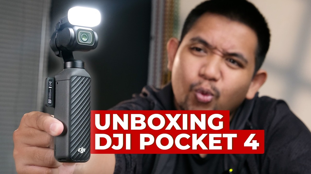 Upgradenya Boleh JUGA!!! | Unboxing DJI Pocket 4