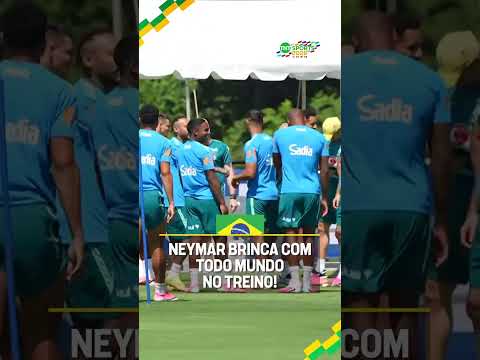 NEYMAR DEIXA O CLIMA MAIS LEVE! 😂🇧🇷 #shorts