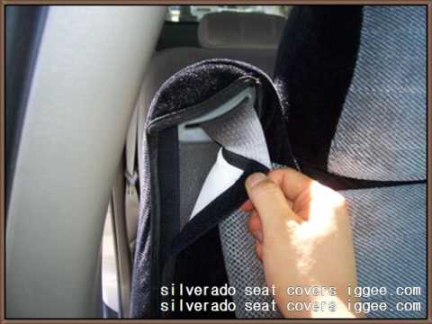 chevy silverado seat covers  install