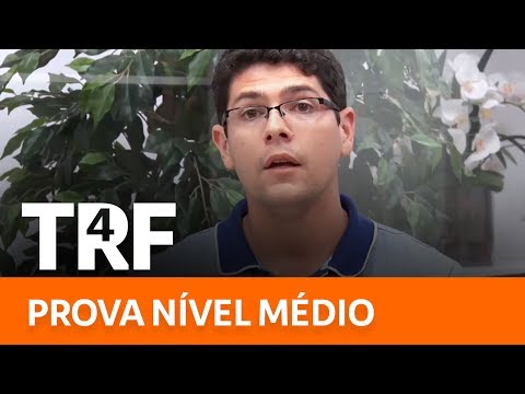 Edital TRF 4 2019 - Prova Nível Médio