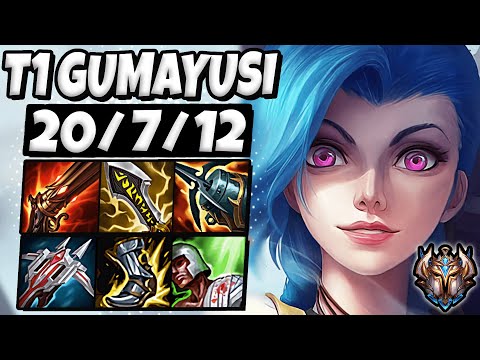 T1 Gumayusi Jinx vs Xayah [ ADC ] Patch 12.5 Korea Challenger ✅