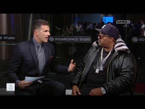 Does Eric B Think Rakim is the GOAT Rapper? | New York Knicks | MSG Networks
