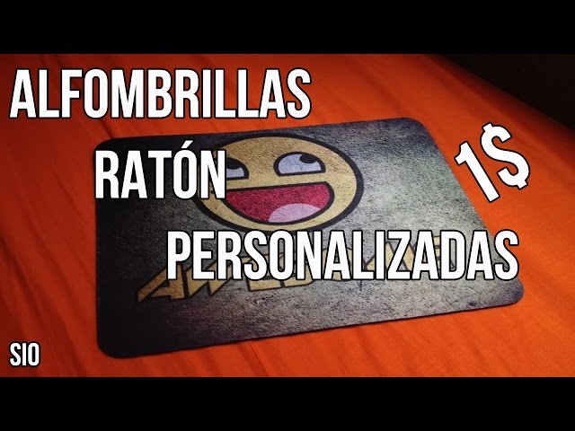 Vídeo relacionado con Alfombrilla Ratón Personalizada. Mouse Pad Personalizado. Alfombrillas Raton Personalizadas. Mousepad Tapete Escritorio. Regalos Personalizados Hombre, Mujer, Padre 18x22cm Rectangular