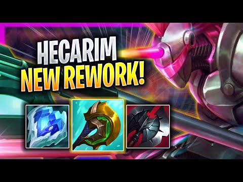 KOREAN CHALLENGER TRIES HECARIM WITH NEW REWORK! - Korean Challenger Plays Hecarim JUNGLE vs Jarvan!