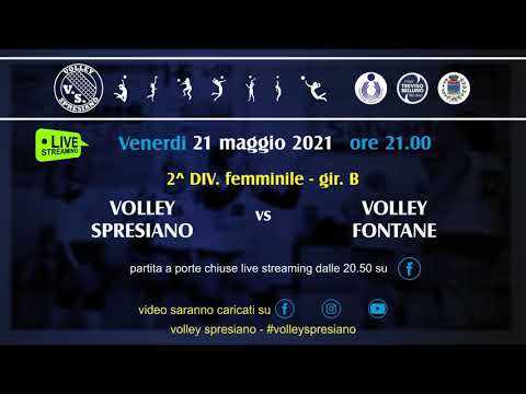21/05/21 2^DIV gir.B - BUOSI IMPIANTI vs VOLLEY FONTANE