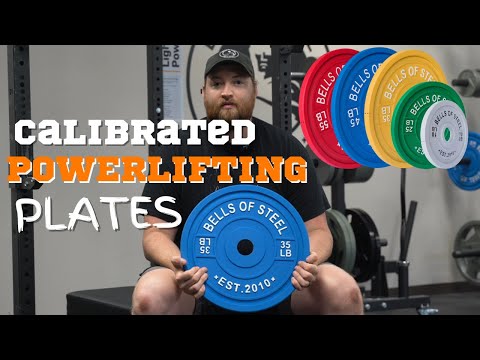 Calibrated Powerlifting Plates - KG Overview