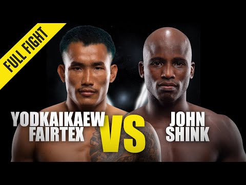 Yodkaikaew Fairtex vs John Shink full fight
