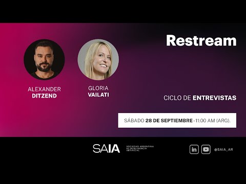 Alexander Ditzend - Gloria Vailati | Actualidad y futuro de la IA