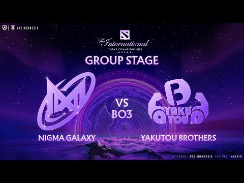 Nigma Galaxy vs Yakutou Brothers - THE INTERNATIONAL 2025 Groupstage @VEENOMONDOTA@ramzibayhaki