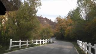 preview picture of video 'Driving on the mountain road from Sarande to Gjirokaster, south Albania'