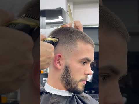 Before&After 🥰 #fürdich #foryou #kesfet #capcut #friseur #viral #barbieri #stuttgart #buzzcut